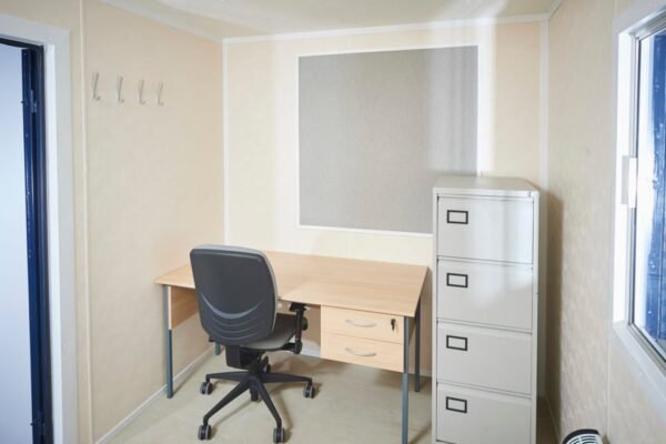12Ft x 8Ft Steel Anti Vandal Office Cabin
