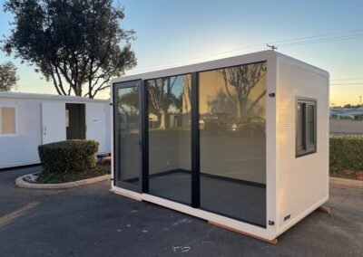 13 ft. x 8 ft. x 8 ft Tiny House Prefab Modular Office Garden Office Pod Small Log Cabin Studio