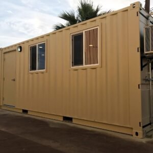 20 foot office in refurbished shipping container
