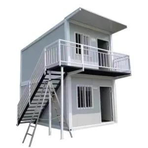 20 ft. x 8 ft. x 17 ft. Foldable Stackable Metal Storage Shed with Lockable Door and Windows (320 sq. ft.)