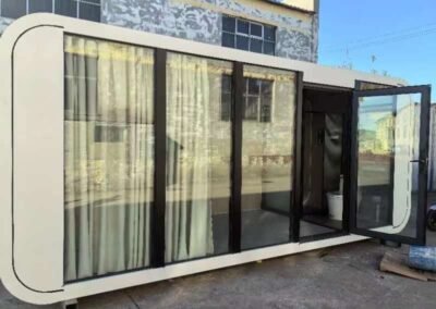 20 ft. x 8 ft. x 8 ft Tiny House Prefab Modular Office Garden Office Pod Small Log Cabin Studio Bathroom Included