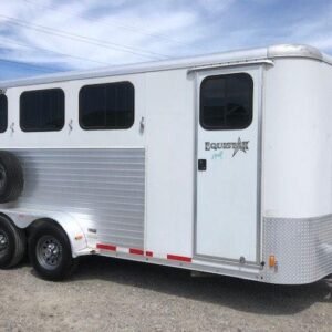 2010 Merhow 3 Horse Slant Load Bumper Pull