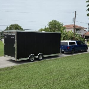 2020 ATC Aluminum Trailer 8 Tall Custom 8.5x20+ V-Nose Enclosed Hauler Cargo Car