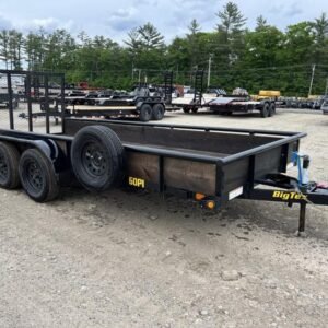 2021 Big Tex Trailers 6.5x16 6K Utility w/Ramp Gate & Spare Tire