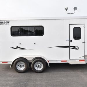 2021 Shadow Trailers Stablemate 3 Horse Trailer