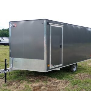 2022 Sno Pro Trailers 101×12 Aluminum Hybrid 2.0 w/Tapered Ramp, Mats & Guides