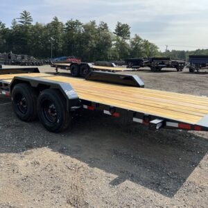 2024 Rice Trailers 7x20 16K Tilt Deck Equipment w/Spare Mount