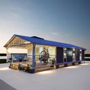 20ft 30ft 40ft Prefab Tiny Homes for Sale Expandable Container House with 2 Bedrooms Modular Design Durable Steel Construction Tiny Houses to Live in for Adults Residents with...