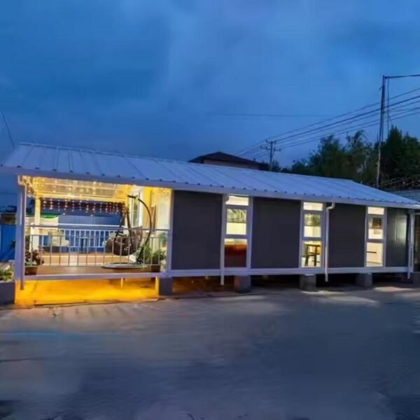 20ft 30ft 40ft Prefab Tiny Homes for Sale Expandable Container House with 2 Bedrooms Modular Design Durable Steel Construction Tiny Houses to Live in for Adults Residents with...