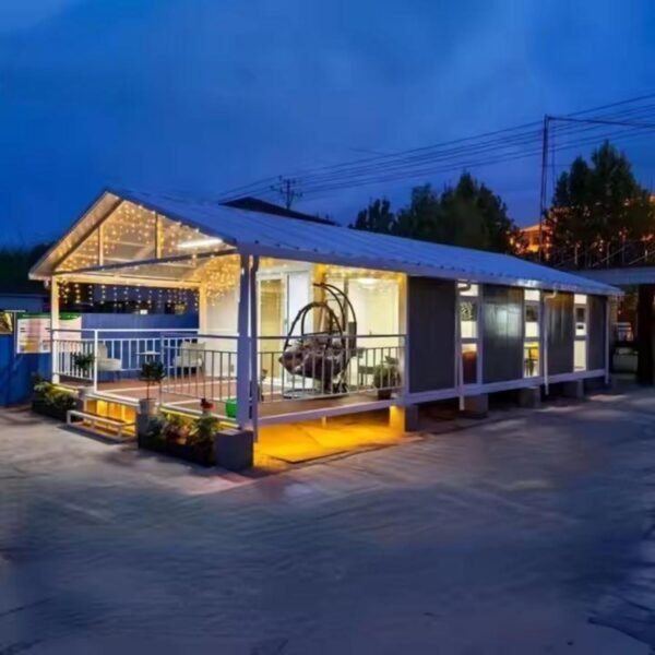 20ft 30ft 40ft Prefab Tiny Homes for Sale Expandable Container House with 2 Bedrooms Modular Design Durable Steel Construction Tiny Houses to Live in for Adults Residents with...