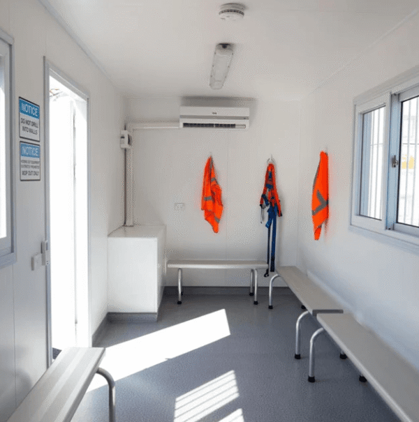 20ft container change room