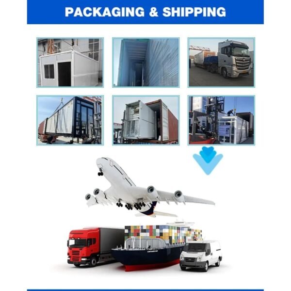 20ft Portable Home Shipping Container Modular Tiny Home Prefabricated Container House Flat Pack House Prefab House