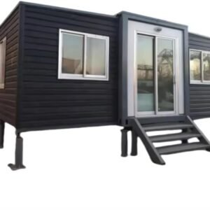 30FT Tiny House to Live in,Portable Prefab House with 2 Bedroom,1 Full Equiped Bathroom and Kitchen,Prefabricated Container House for Adults Living,Foldable Mobile Home with...