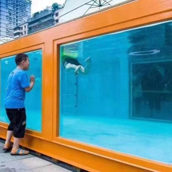 40ft 20ft Extendable Shipping Prefabricated Container Training Diving Movable Steel Indoor Outdoor Swimming Pool Structure House