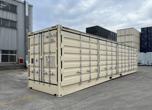 40ft High Cube Open Side Shipping Container