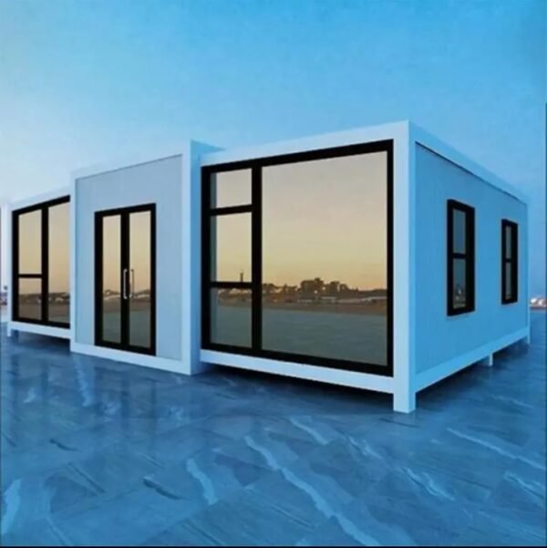 40ft House with Luxury Design, with 3 Bedroom, 1 Living Room, 1 Full Equiped Bathroom and Kitchen,Prefabricated Container House for Adults Living, Foldable Mobile Home Easy...