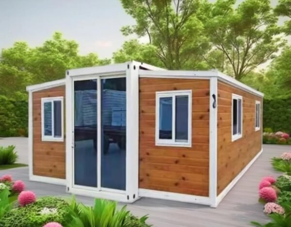 40ft House with Luxury Design, with 3 Bedroom, 1 Living Room, 1 Full Equiped Bathroom and Kitchen,Prefabricated Container House for Adults Living, Foldable Mobile Home Easy...