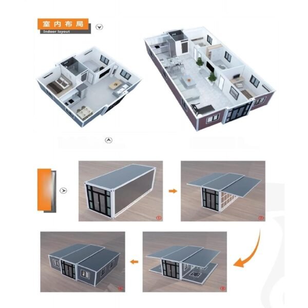 40ft Shipping Container Homes: Affordable Chinese Prefabricated Housing Solutions