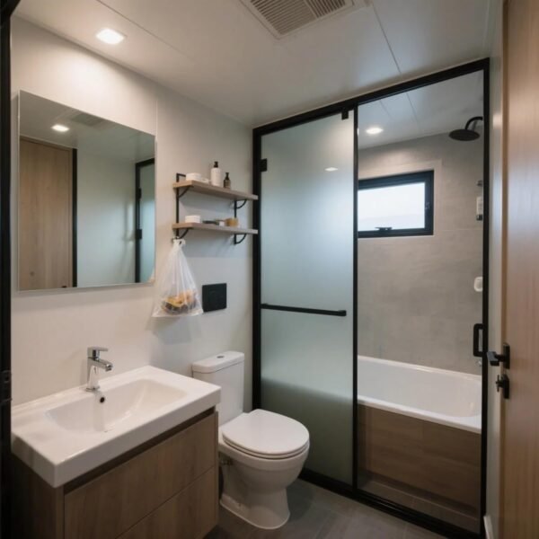 Luxury Foldable Tiny House on Wheels | 20ft/40ft Prefab Home with Bathroom & Kitchen | Fireproof, Windproof, Custom Bedrooms