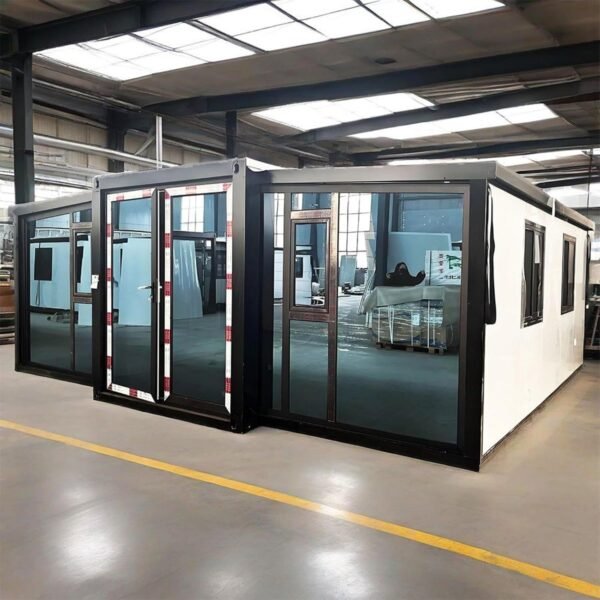 Luxury Foldable Tiny House on Wheels | 20ft/40ft Prefab Home with Bathroom & Kitchen | Fireproof, Windproof, Custom Bedrooms