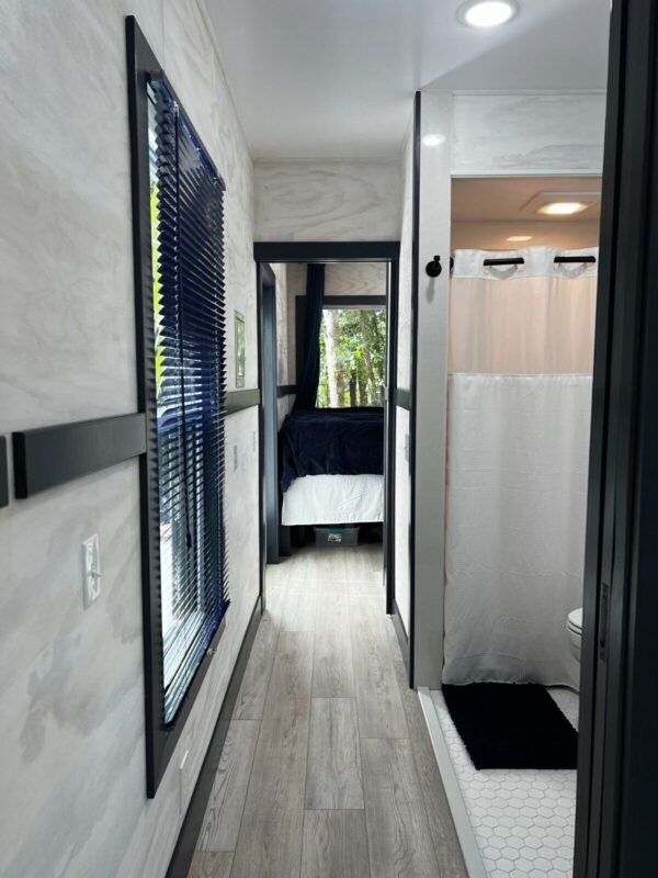Luxury Shipping Container Homes (40’ x8'x 9’6” Tall) Two Blue, Two Grey