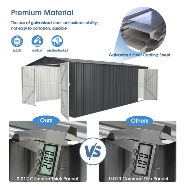 New Metal Storage Shed For Sale