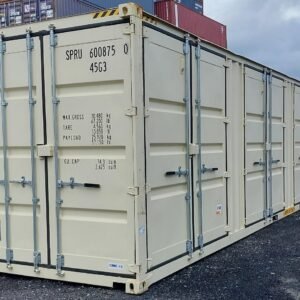New One Trip 40ft High Cube Open Side 4-Door Shipping Storage Container EasyOpen