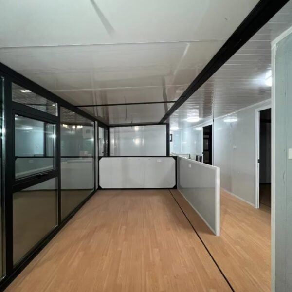 Portable Prefabricated Tiny Home for Sale, Mobile Expandable Prefab House 19x20FT with 1 Full Equiped Bathroom and Kitchen,1 2 3 Bedroom Container House to Live in for Adults...