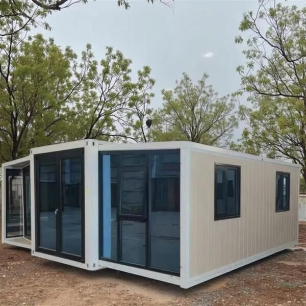 Portable Tiny House – Prefabricated Container Home with Bedroom, Bathroom & Kitchen