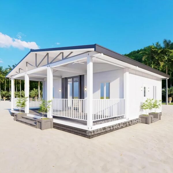 Prefab Tiny Homes to Live in for Adults, 20Ft&40Ft Tiny Home for Sale Prefab Portable Modular Home Customizable with 2 Bedrooms, 1 Fully Equipped Bathroom and Kitchen, 1 Living...