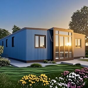Tiny Homes to Live in for Adults, 20Ft Tiny Home for Sale Prefab House Customizable with 2 Bedrooms, 1 Fully Equipped Bathroom and Kitchen, 1 Living Room, Mobile House