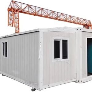 Tiny House 40FT, 40FT Expandable Container House - 3 Bedrooms, 2 Washrooms and Kitchen, Spacious Design, Safety Construction, Comfortable Living, Mobility
