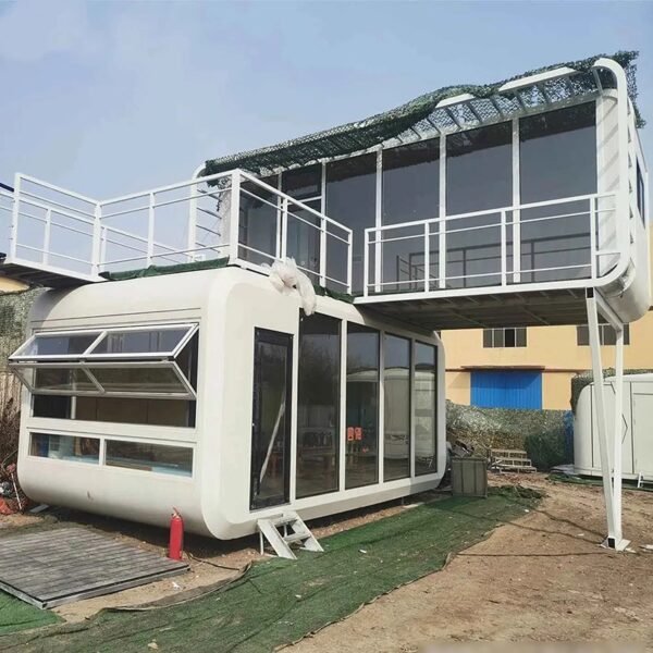 Factory Direct Sales Capsule Garden Architecture Waterproof Luxury Mobile Homes