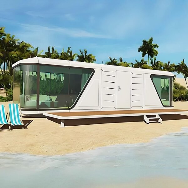 High Quality Earthquake Resistant Portable Living Space Capsule House