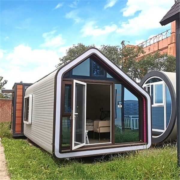 Hot Selling Apple Capsule Resort Area Wind Resistance Luxury Mobile Homes