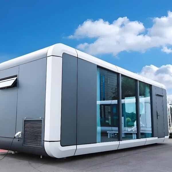 Hot Selling Capsule Prefab House Wind Resistance Modern Manufactured Homes