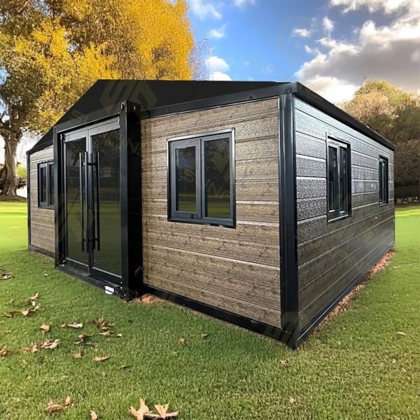 Low Cost 40ft Expandable Container House Beach Prefab Villa