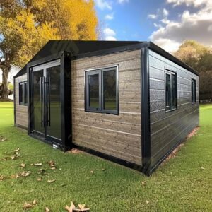 Low Cost 40ft Expandable Container House Beach Prefab Villa