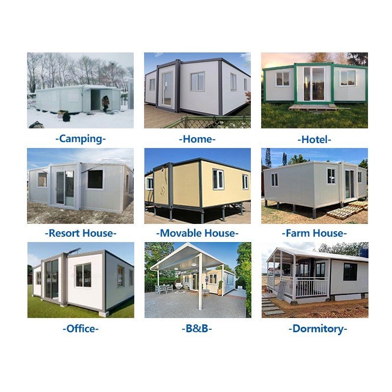 Hot Selling Expandable Container Homes Wind Resistance Mobile Container House