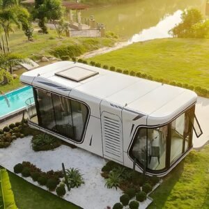 Factory Cheap Price Anti Rust Durable Space Capsule Tiny House