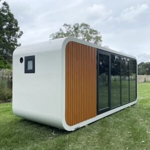 Hot Selling Capsule Mobile Office Moisture Proof Pre Built Homes